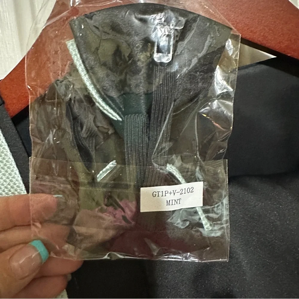 Mint 1 Button Slim-Fit Tuxedo with Jacket, Vest, Pants, Bowtie by Giovanni Testi
